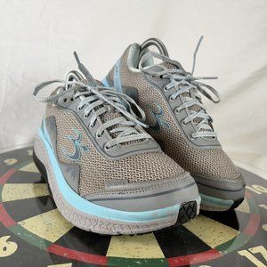 GDefy Gravity Defyer Shoes Gray Mighty Walk Athletic Sneakers Women’s Size 8.5